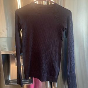 Dark navy Lululemon Rest Less long sleeve